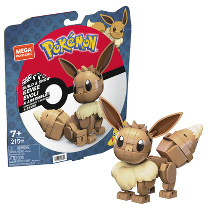 Mega Construx Pokémon - Bygg och Visa Eeevee (HDL84)