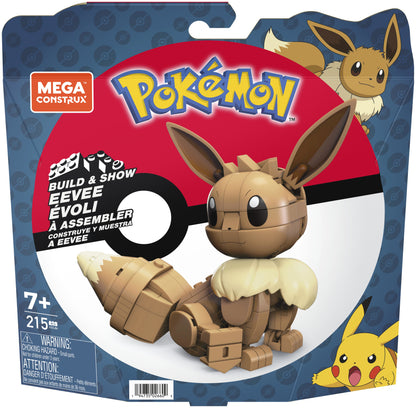 Mega Construx Pokémon - Bygg och Visa Eeevee (HDL84)