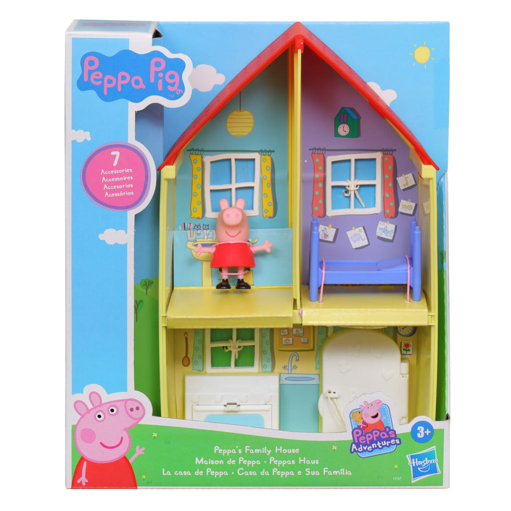 Hasbro Peppa Pig: Peppas Familjens Hus Lekset (F2167)