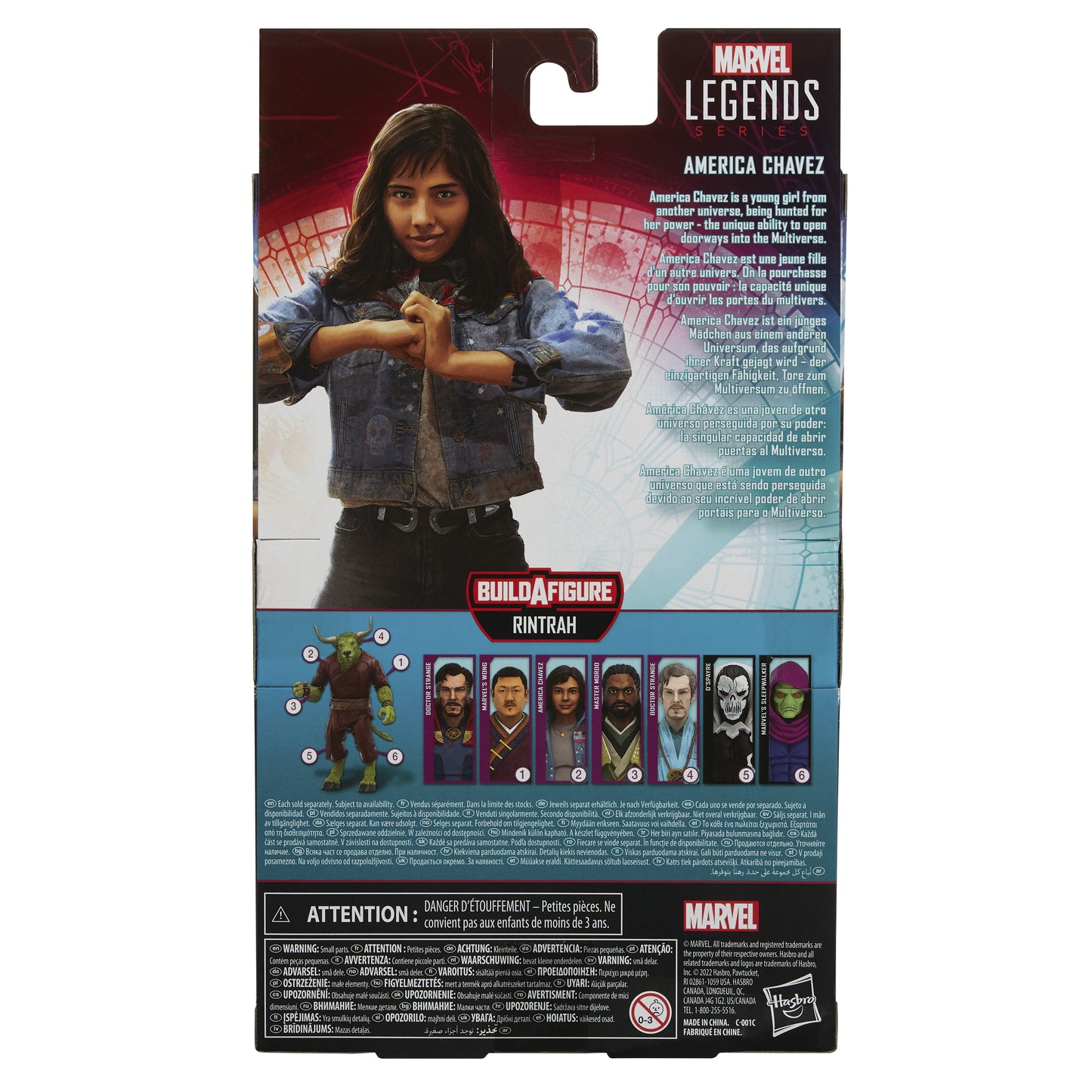 Hasbro Marvel Legends: Doctor Strange - America Chavez Figur