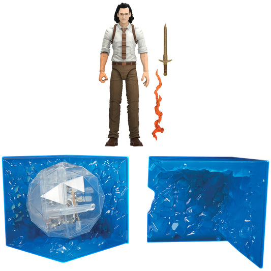 Hasbro Marvel Legends: Tesseract Rollspelet och Loki Figur