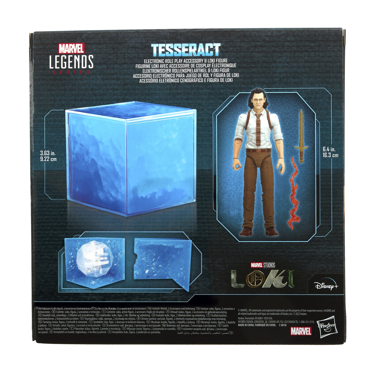 Hasbro Marvel Legends: Tesseract Rollspelet och Loki Figur