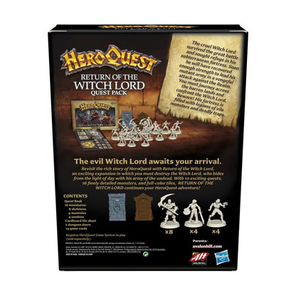 Hasbro Avalon Hill HeroQuest: Witch Lord Återkomst Tillägg