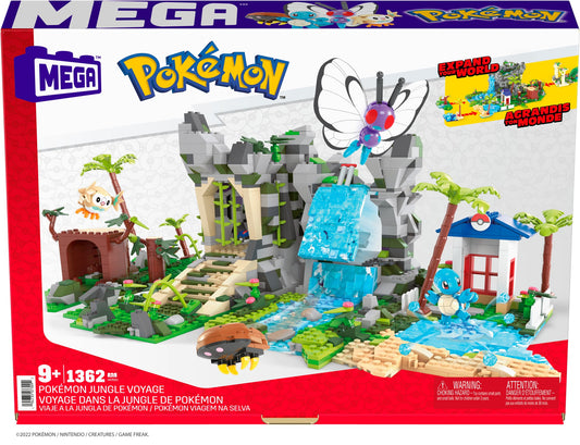 Mattel Mega Pokémon Adventure Builder: Pokémon Jungle Voyage (HHN61)