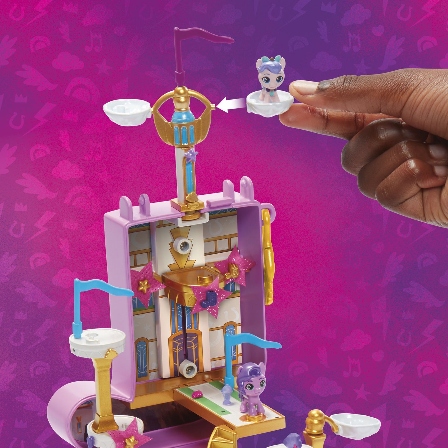 Hasbro My Little Pony: Mini World Magic - Zephyr Heights Compact Creation