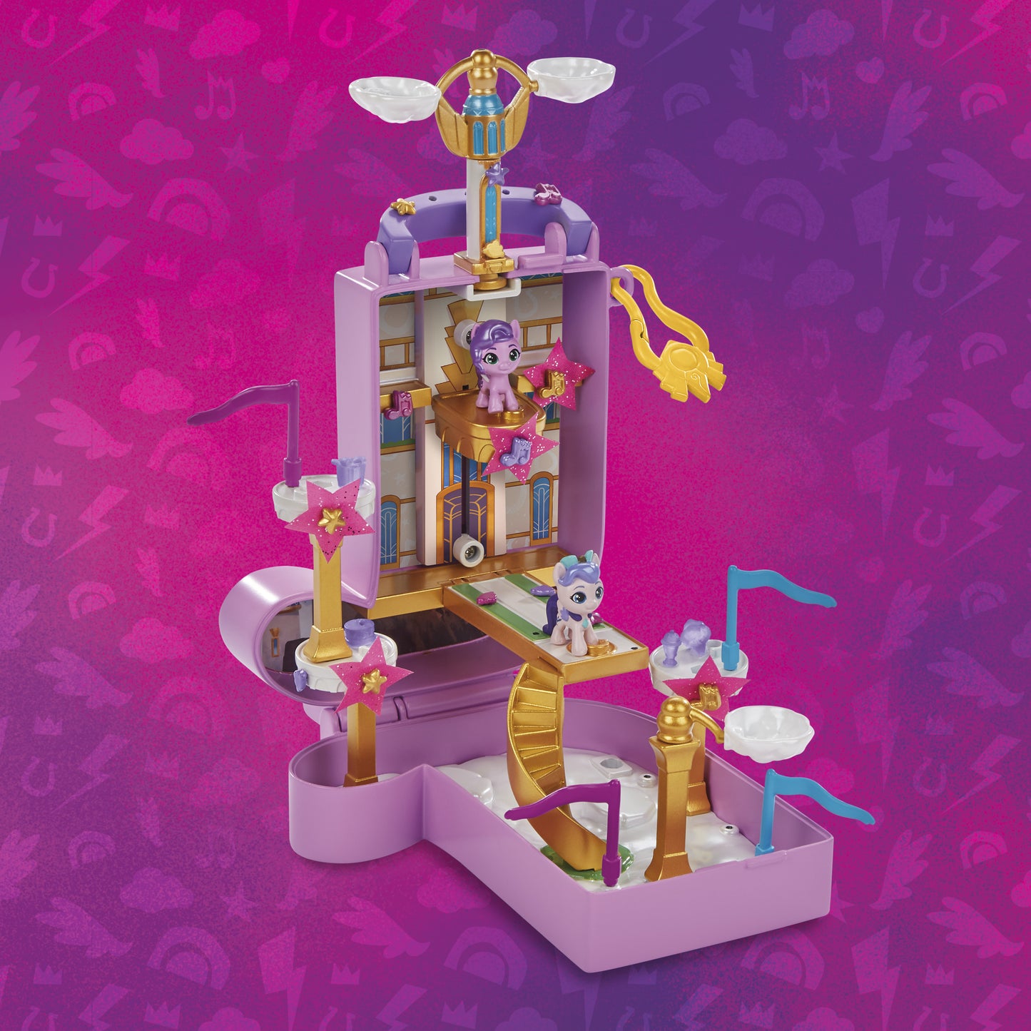 Hasbro My Little Pony: Mini World Magic - Zephyr Heights Compact Creation