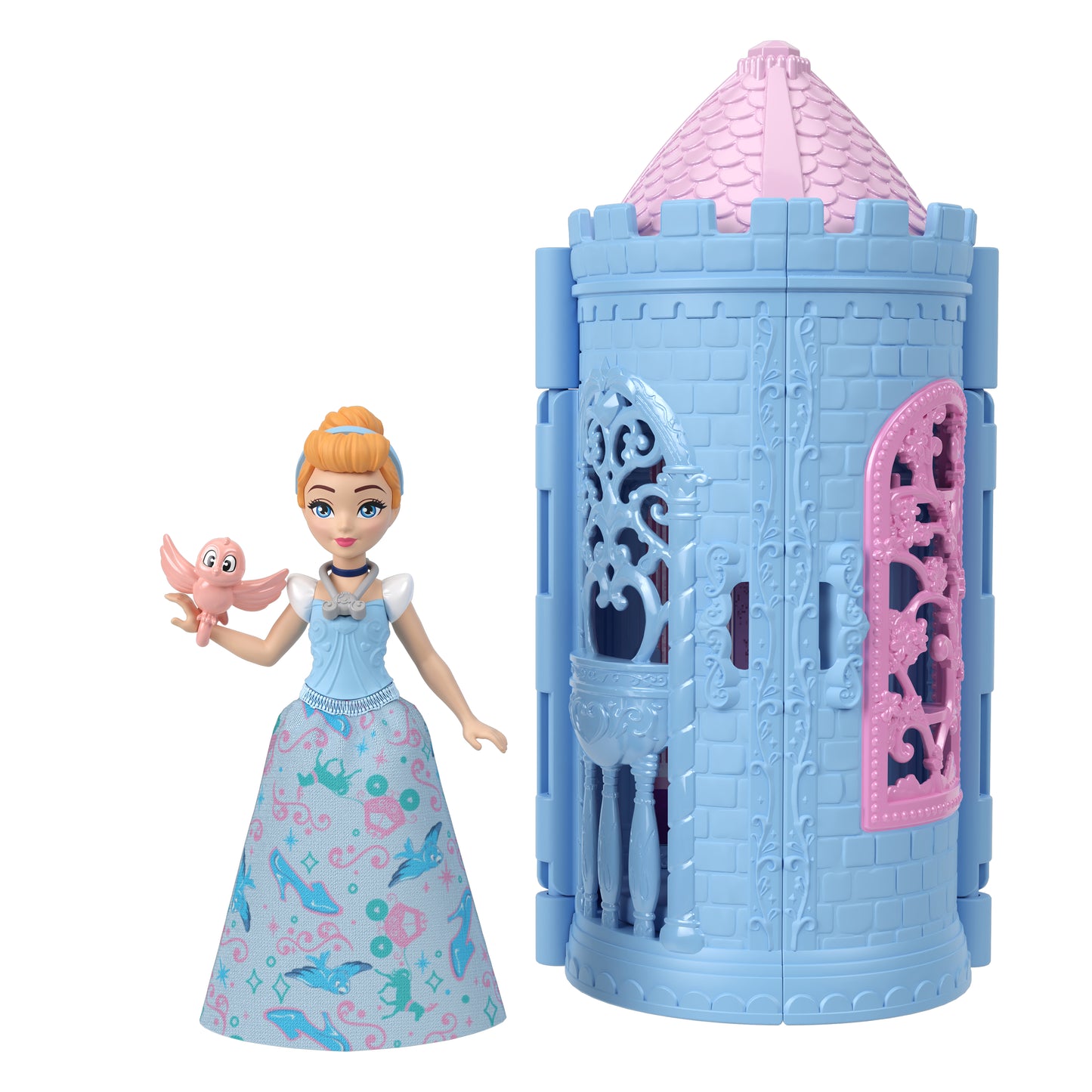 Mattel Disney Prinsessa - Tower Surprise Mini Docka