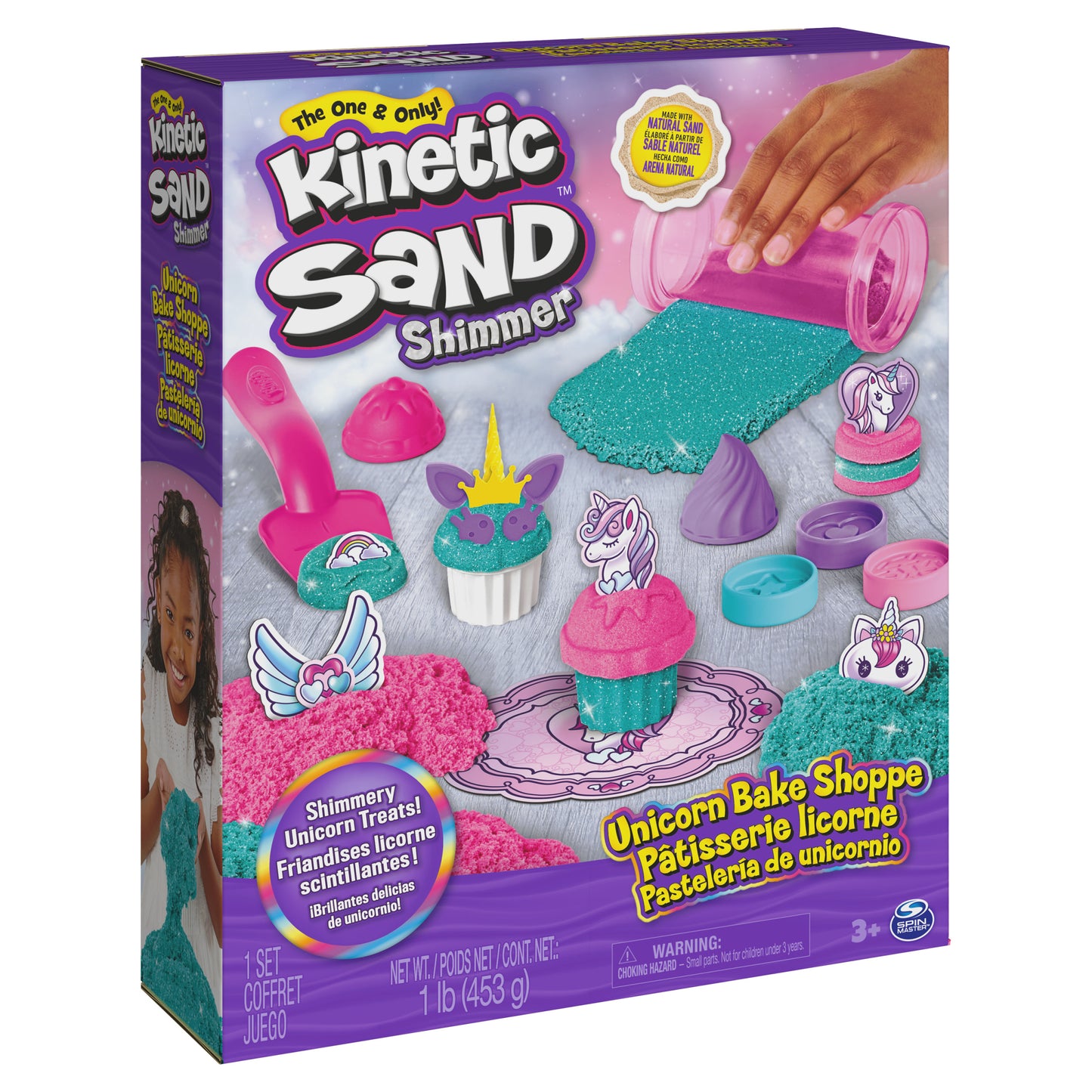 Kinetic Sand: Shimmer - Unicorn Bake Shoppe