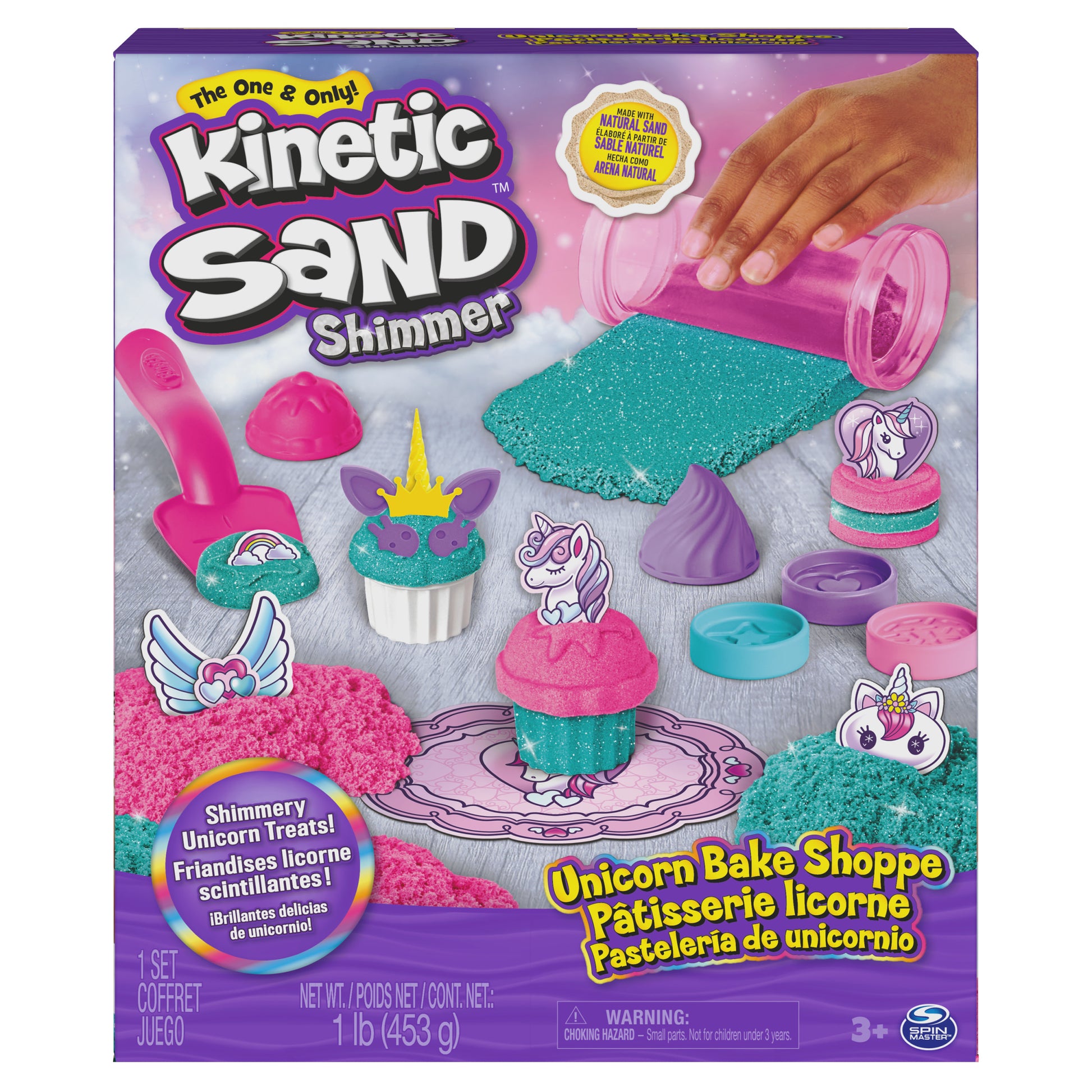 Kinetic Sand: Shimmer - Unicorn Bake Shoppe