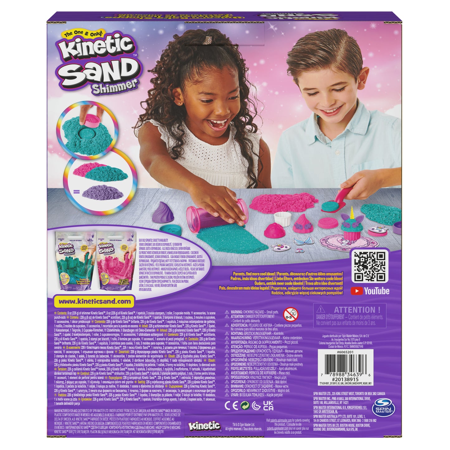 Kinetic Sand: Shimmer - Unicorn Bake Shoppe