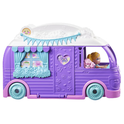 Mattel Polly Pocket: Glamping Camper Van - Tiny Worlds Big Surprises!