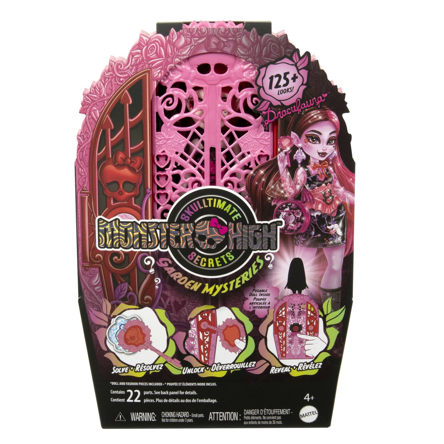 Mattel Monster High: Skulltimate Secrets Garden Mysteries - Draculaura Docka