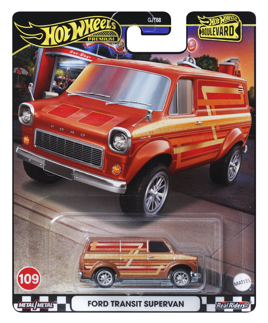 Mattel Hot Wheels Premium: Boulevard - Ford Transit Supervan (HRT76)