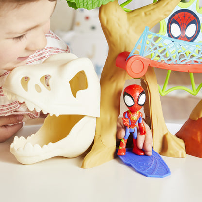 Hasbro Marvel: Spidey och hans fantastiska vänner - Dino-Webs-trädkoja