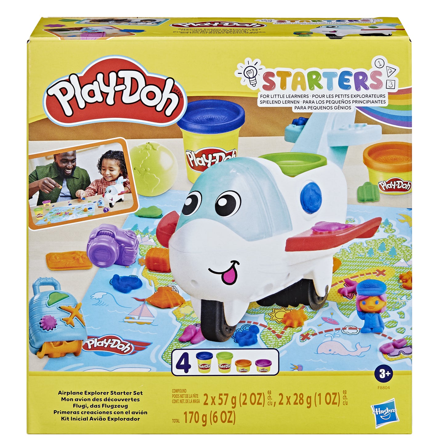 Hasbro Play-Doh: Starters - Flygplansutforskare Startset