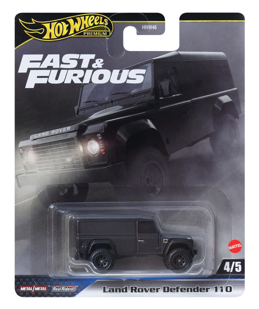 Mattel Hot Wheels Premium: Fast and Furious - Land Rover Defender 110 (JBL98)