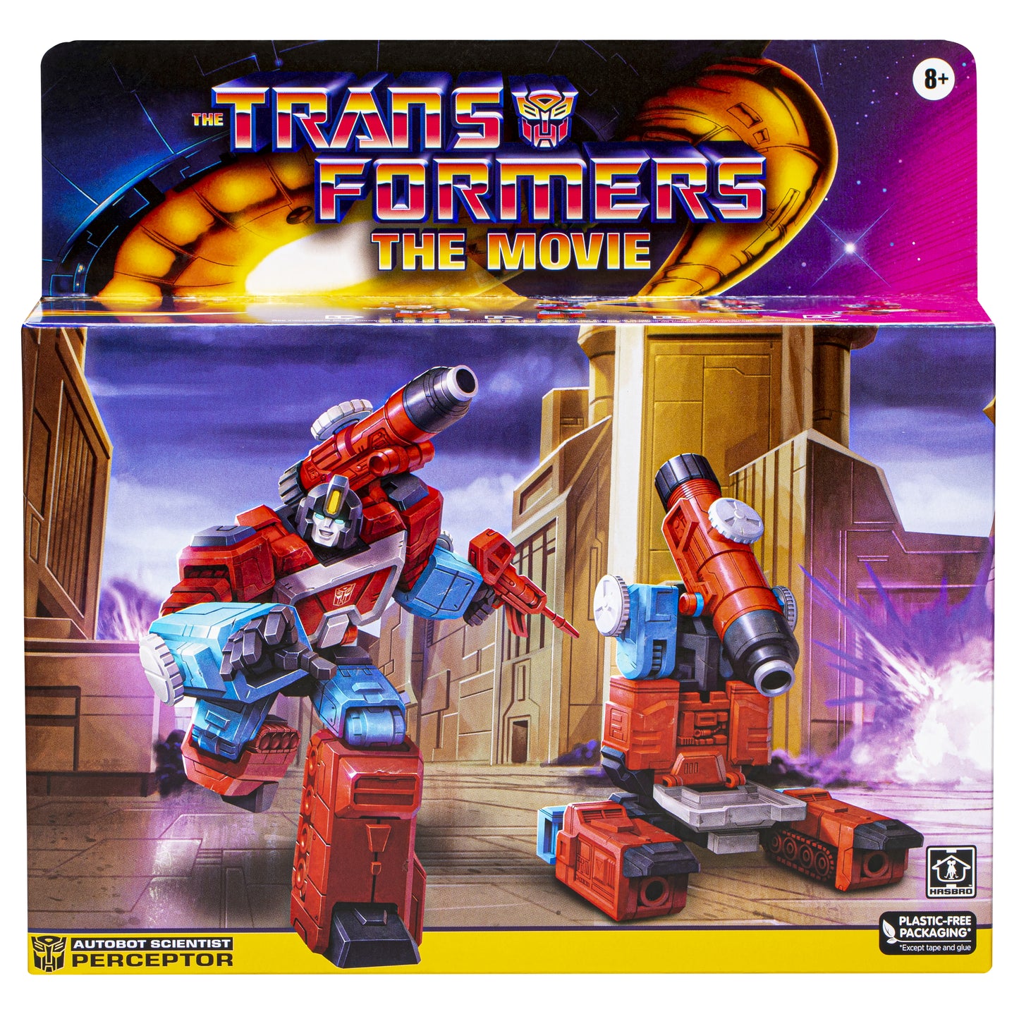 Hasbro Transformers The Movie: Autobot Scientist - Perceptor Retro Action Figure (14cm)