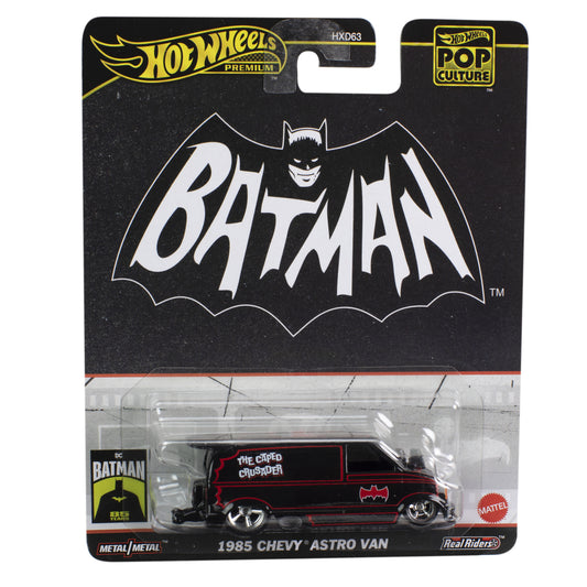 Mattel Hot Wheels Premium Pop Culture: Batman - 1985 Chevy Astro Van