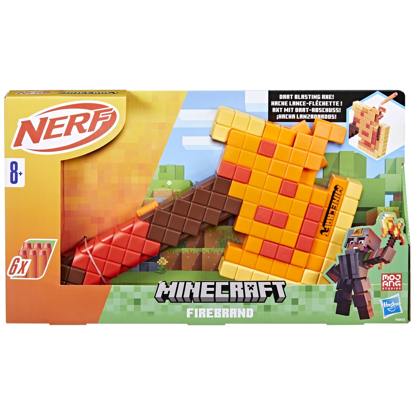 Hasbro Nerf: Minecraft Dungeons - Firebrand (F8953)