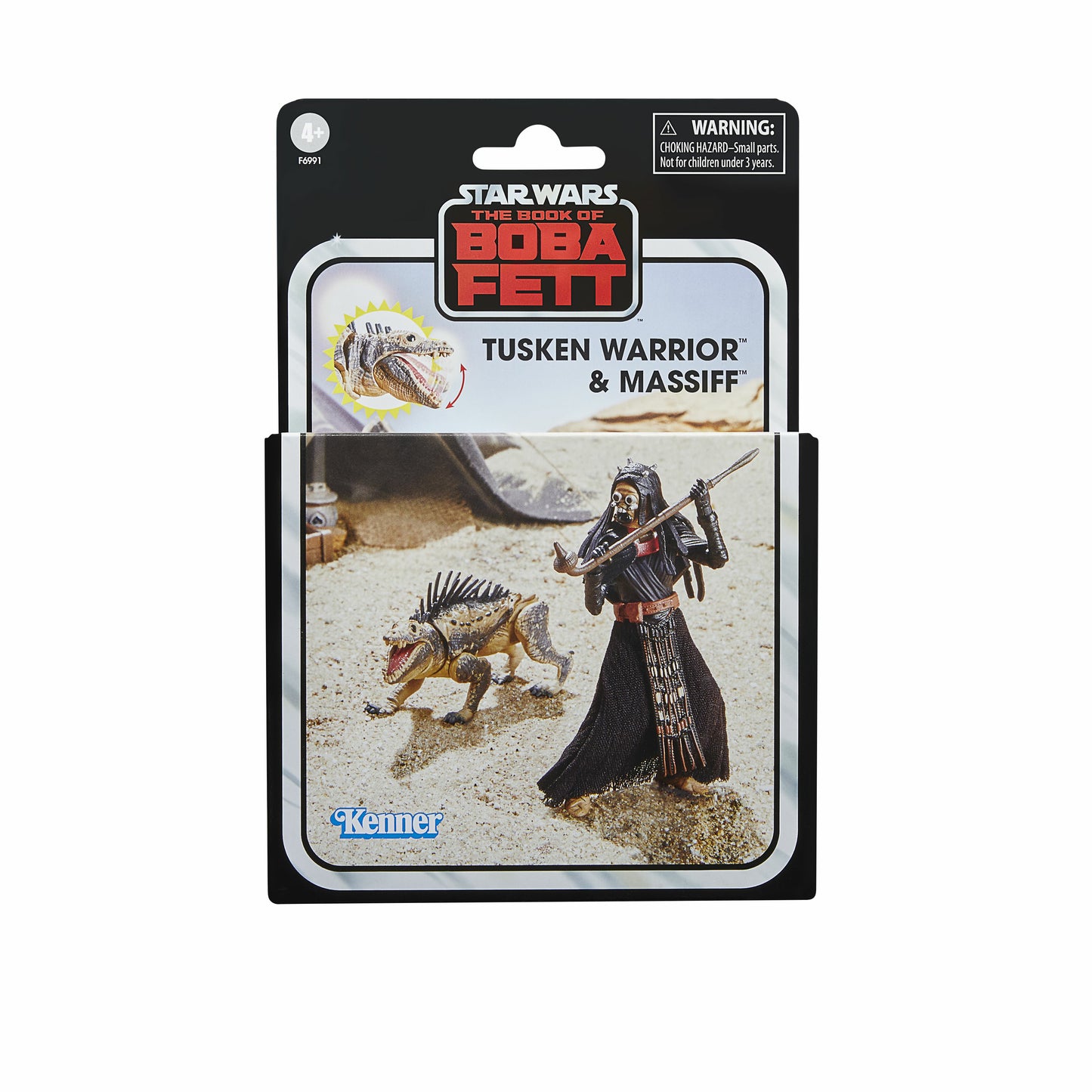 Hasbro Fans Disney Star Wars The Book of Boba Fett: Vintage Collection - Tusken Warrior & Massiff Action Figures