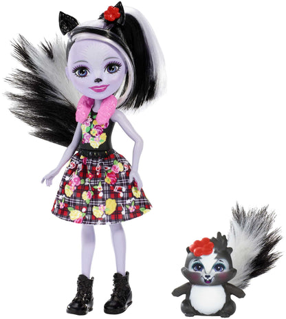 Mattel Enchantimals Mini Docka - Sage Skunk och Caper