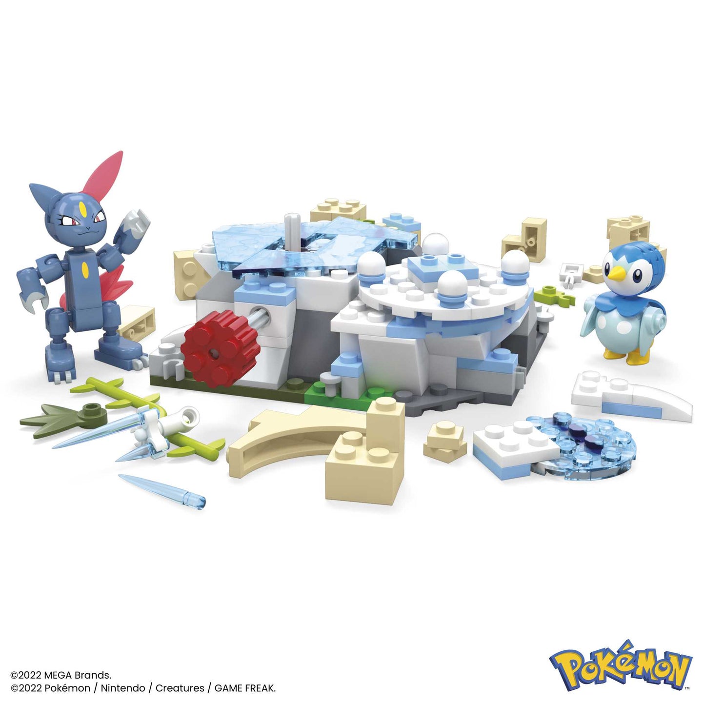 Mattel Mega Pokémon - Piplup och Sneasels Snödag (HKT20)