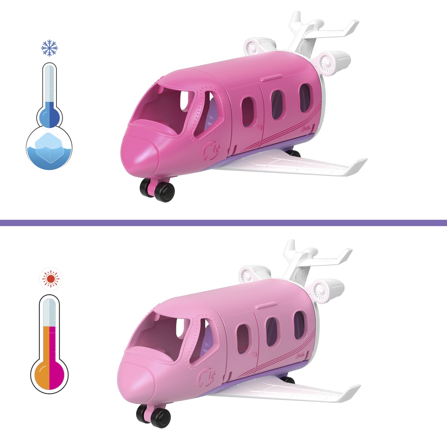 Mattel Barbie®: Mini BarbieLand - Docka och Drömflygplan (HYF40)