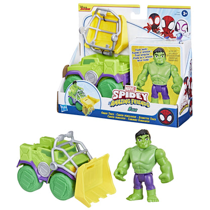 Hasbro Marvel: Spidey och hans fantastiska vänner - Hulk Smash Truck (F7457)