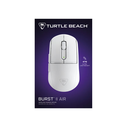 Turtle Beach Burst II Air - Trådlös Mus (Vit)