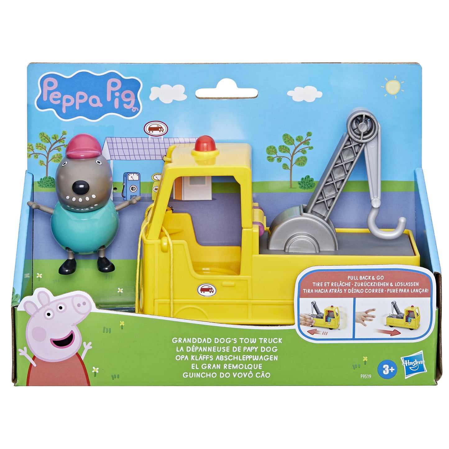 Hasbro Peppa Pig - Morfar Hunds Bärgningsbil (F9519)