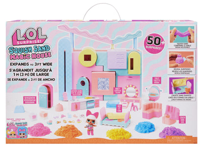 MGA L.O.L. Surprise! Squish Sand Magic House med Sister Tot (593218EUC)