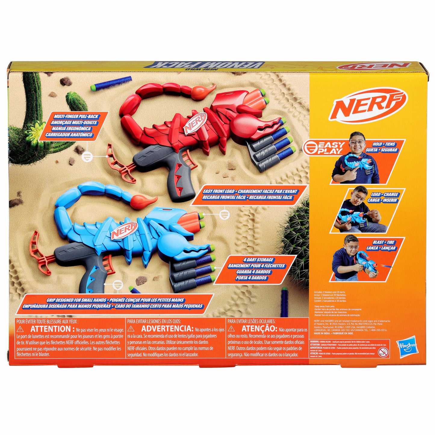 Hasbro Nerf Easy Play: Wild - Venom Pack (F9137)