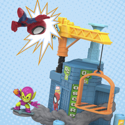 Hasbro Marvel: Stunt Squad - Spider-Man VS Green Goblin Mini Playset