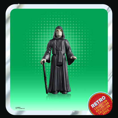 Hasbro Fans - Disney Star Wars: Return of the Jedi Retro Collection - The Emperor Action Figure (10cm)