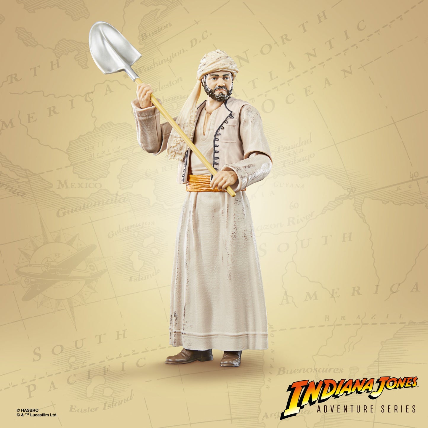 Hasbro Fans Adventure Series: Indiana Jones - Sallah Actionfigur (15cm)