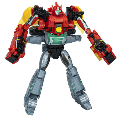 Hasbro Transformers Earthspark: Cyber-Combiner Terran Twitch och Robby Malto Actionfigurer