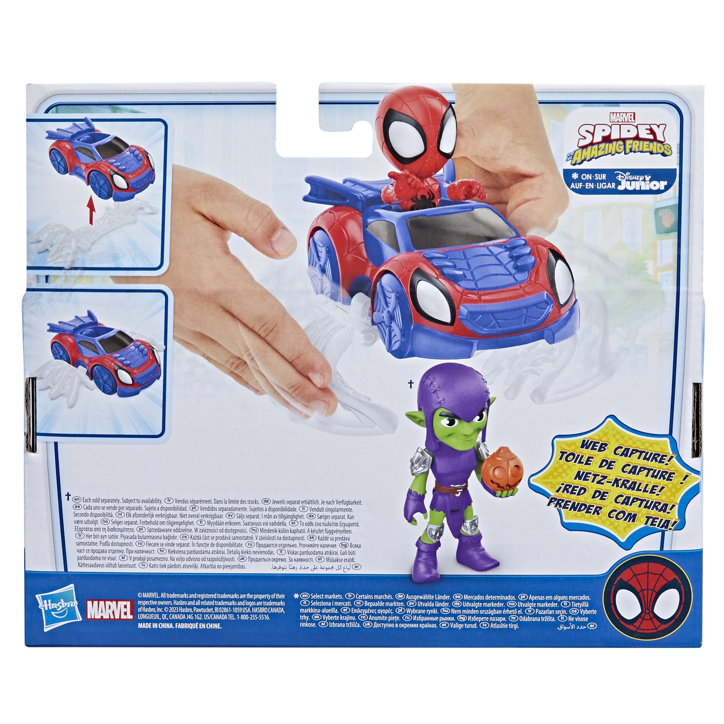 Hasbro Marvel: Spidey och hans fantastiska vänner - Spidey Web-Crawler