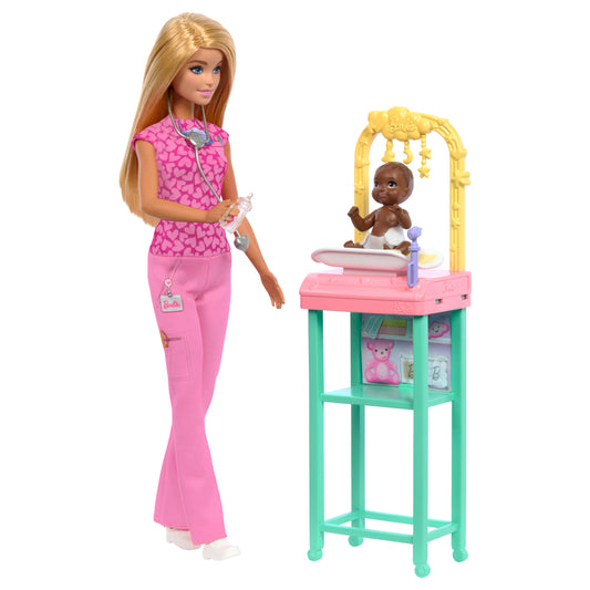 Mattel Barbie: Du kan bli vad som helst - Baby Doctor Docka