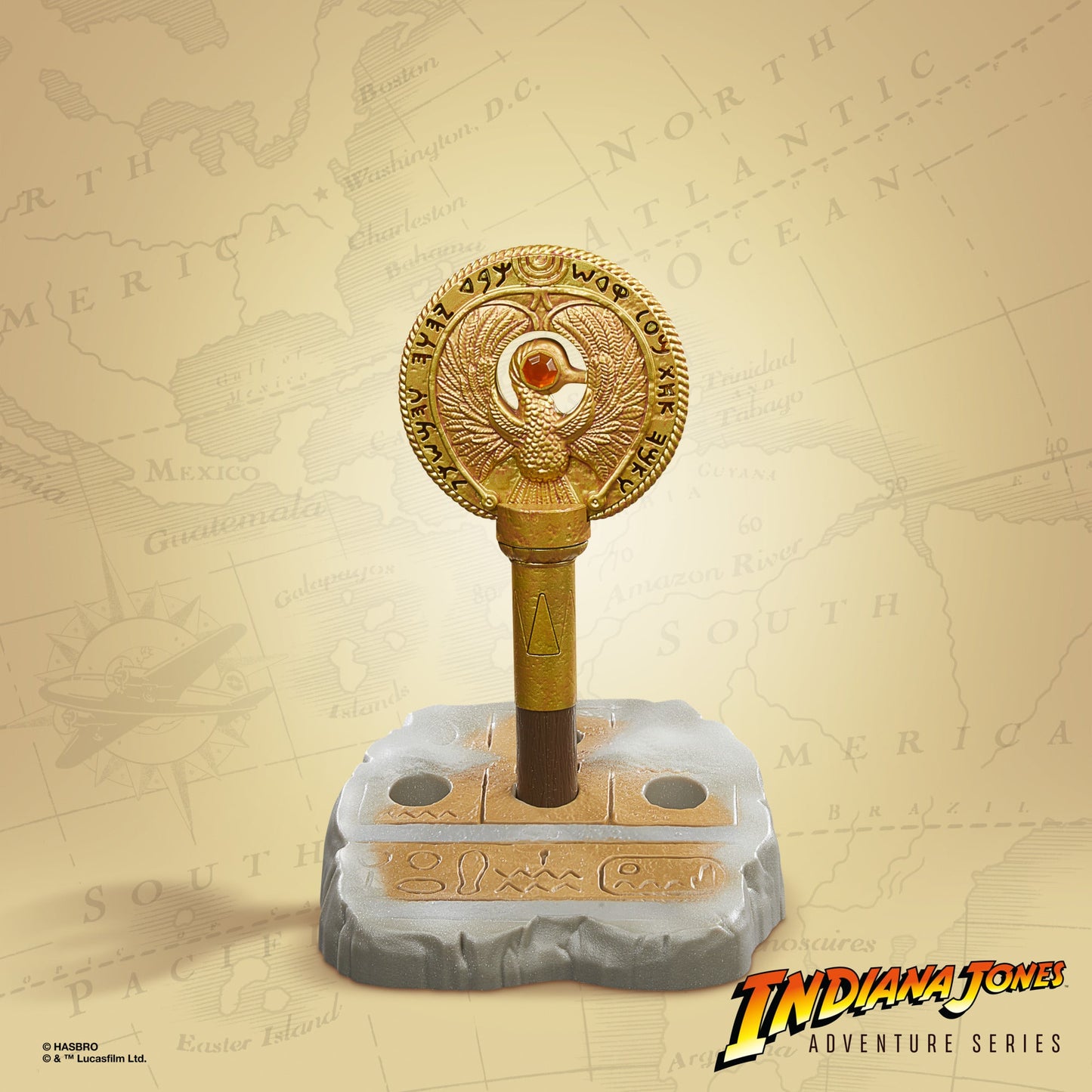 Hasbro Indiana Jones Staff of Ra Headpiece - Elektronisk Talisman