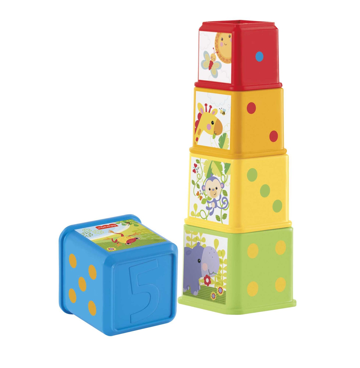 Fisher Price - Stapla och Utforska Klossar (CDC52)