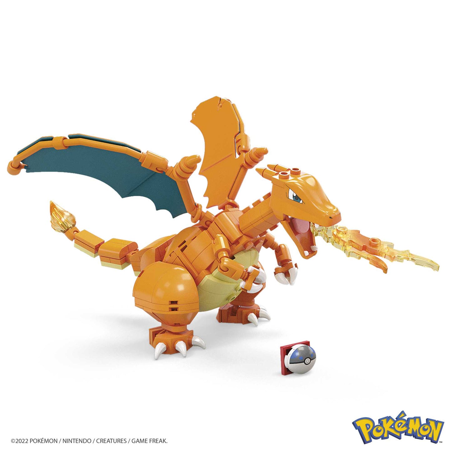 Mattel Mega Pokémon - Charizard (GWY77) Byggsats