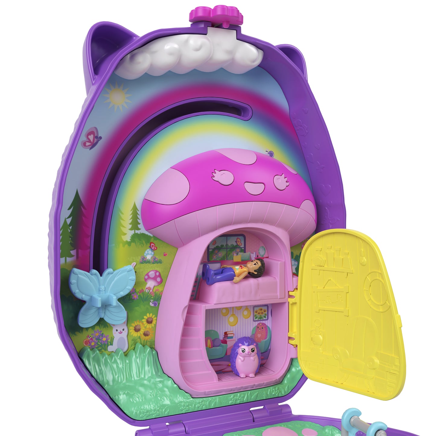 Mattel Polly Pocket: Igelkottsmamma och Bebis Lekset