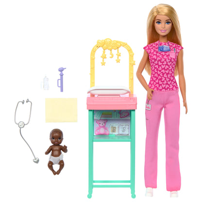 Mattel Barbie: Du kan bli vad som helst - Baby Doctor Docka