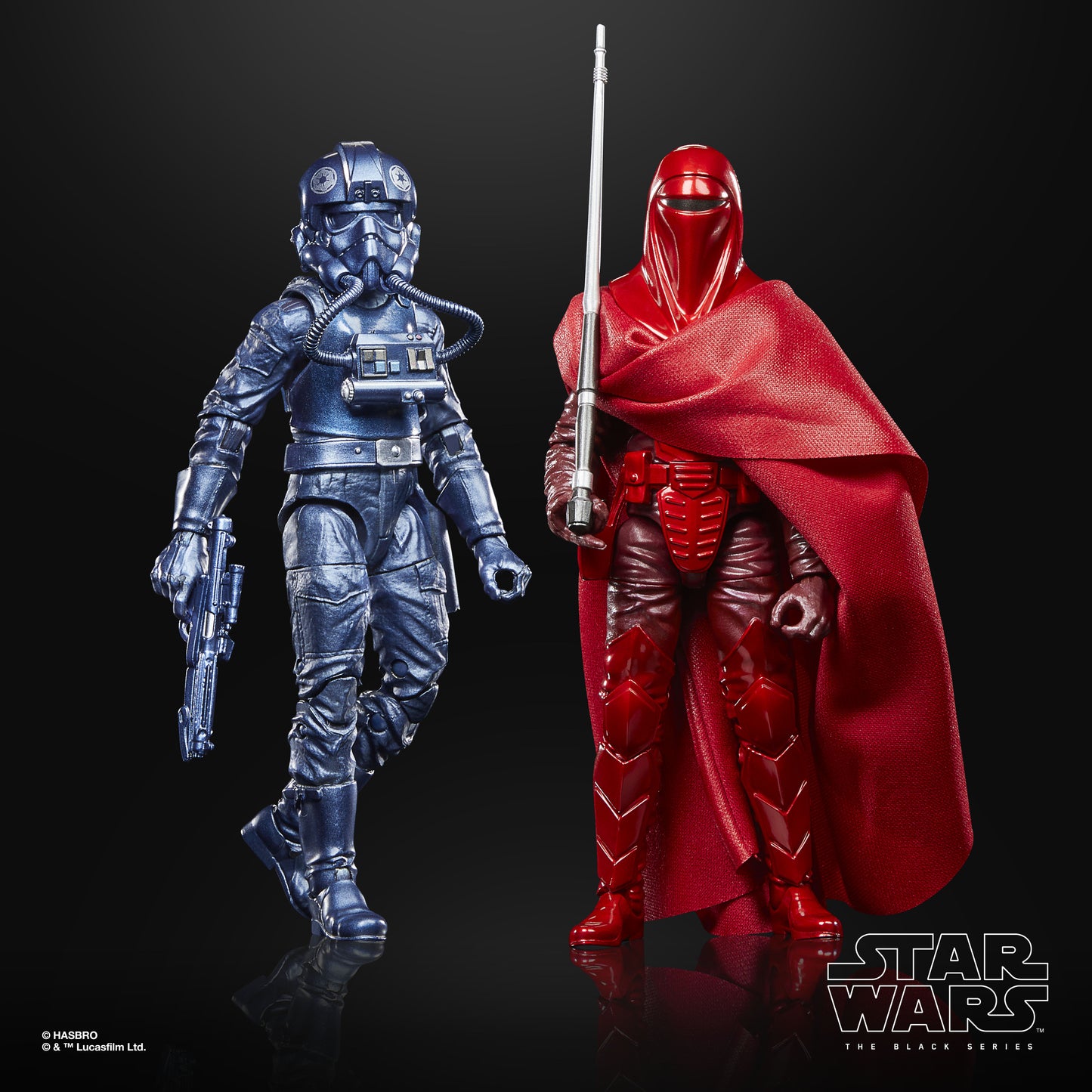 Hasbro Disney Star Wars The Black Series: Emperor’s Royal Guard & TIE Fighter Pilot