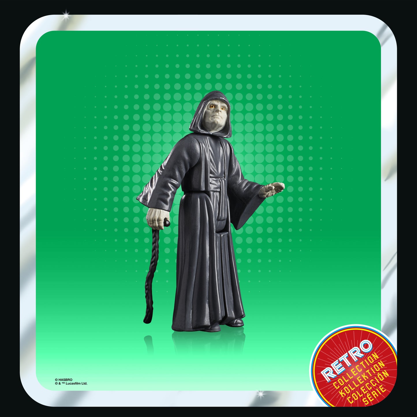 Hasbro Fans - Disney Star Wars: Return of the Jedi Retro Collection - The Emperor Action Figure (10cm)