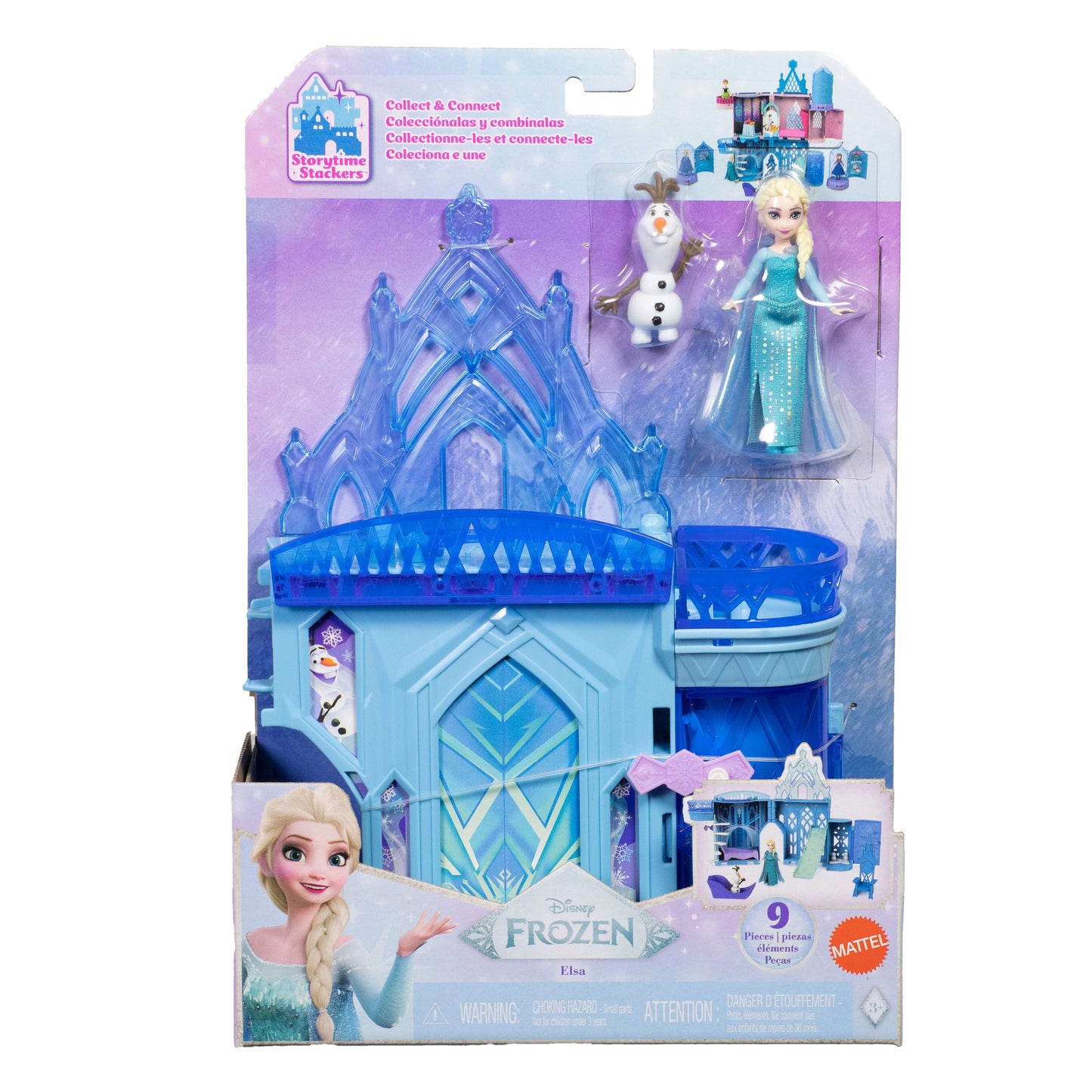 Mattel Disney Frozen Mini Hus: Elsas Slott (JDP63)