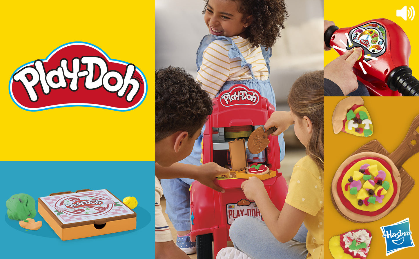 Hasbro Play-Doh - Pizzaleverans Skoter Lekset (F8803)