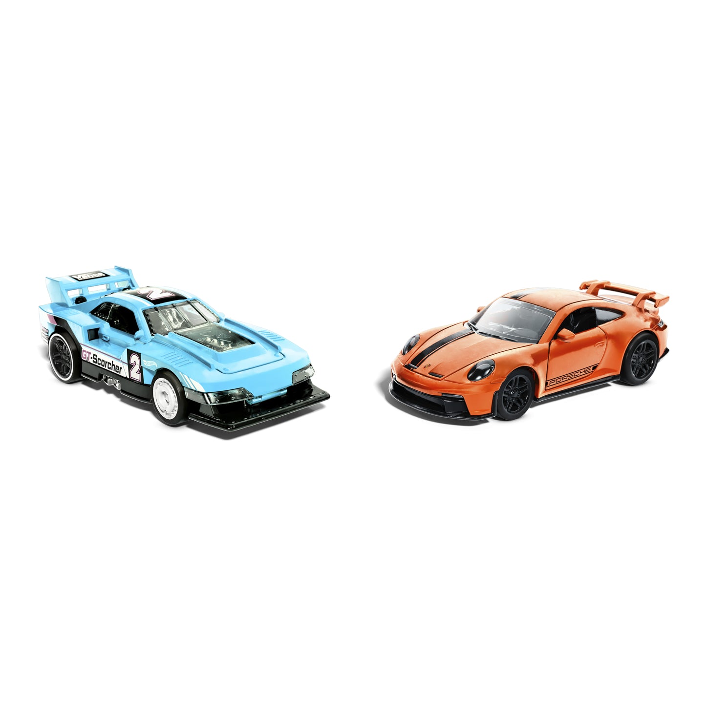 Mattel Hot Wheels: Pull-Back Speeders - Mod Speeder och 2004 Mazda RX8 Custom