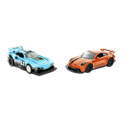 Mattel Hot Wheels: Pull-Back Speeders - Mod Speeder och 2004 Mazda RX8 Custom