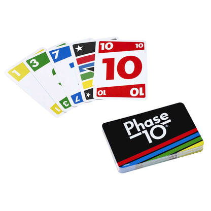 Mattel Games - Phase 10 Kortspel